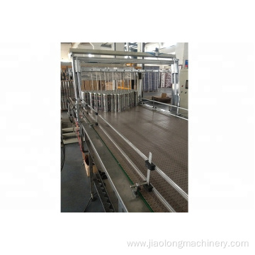 Automatic magnetic palletizer machine for aerosol cans making production line